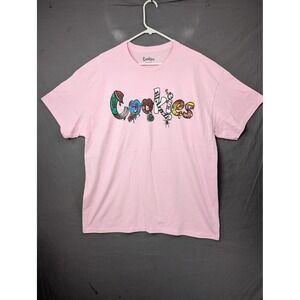 Cookies SF Mens Graphic T-Shirt XL Pink Short Sleeve Cotton Streetwear 7795
